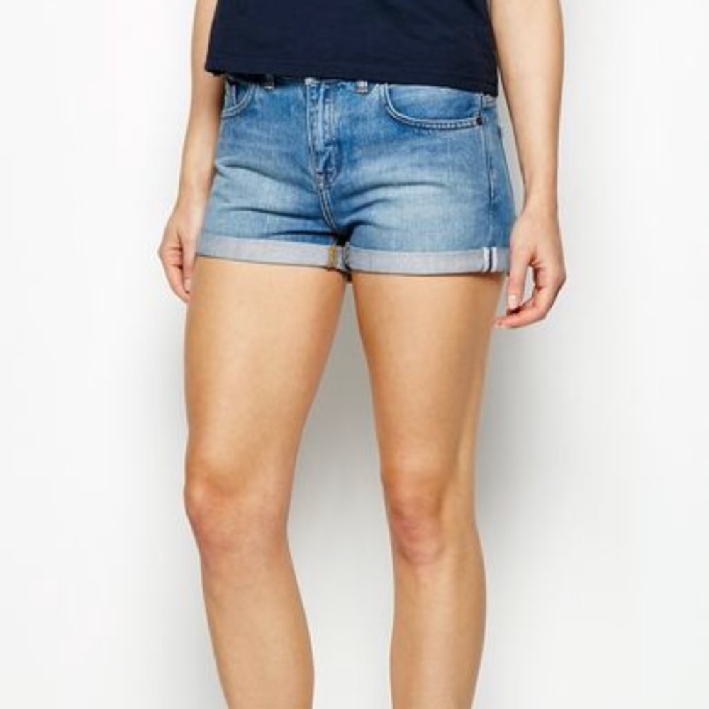 Denim Cut Off Short